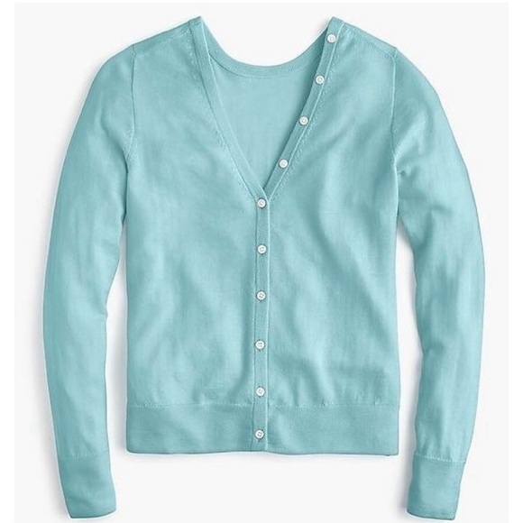 J Crew Reversible Button-Back Sweater - Picture 1 of 5